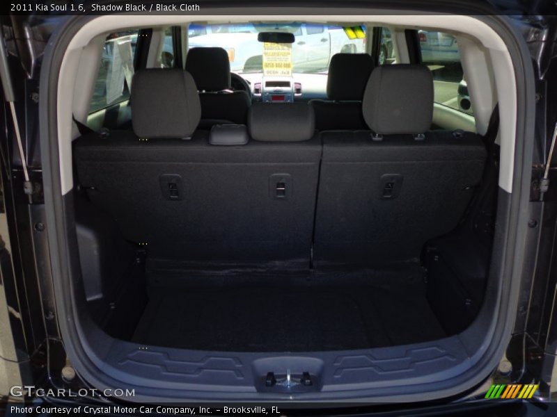 Shadow Black / Black Cloth 2011 Kia Soul 1.6