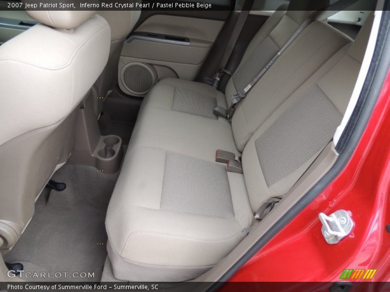 Inferno Red Crystal Pearl / Pastel Pebble Beige 2007 Jeep Patriot Sport