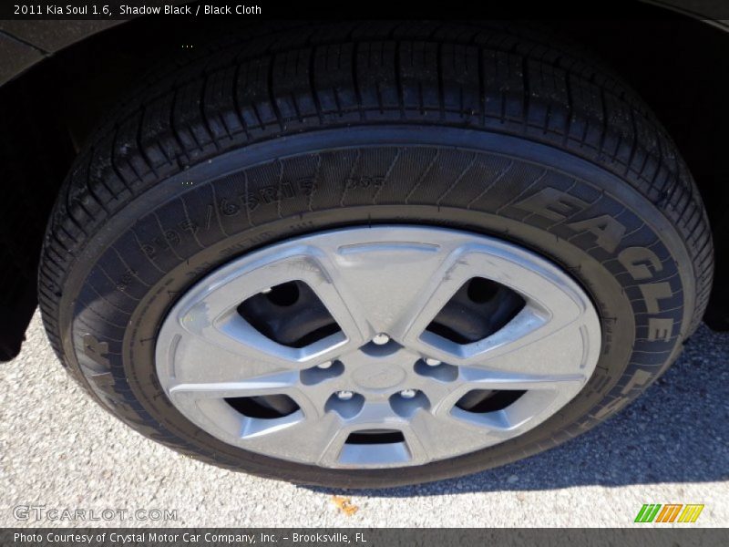 Shadow Black / Black Cloth 2011 Kia Soul 1.6