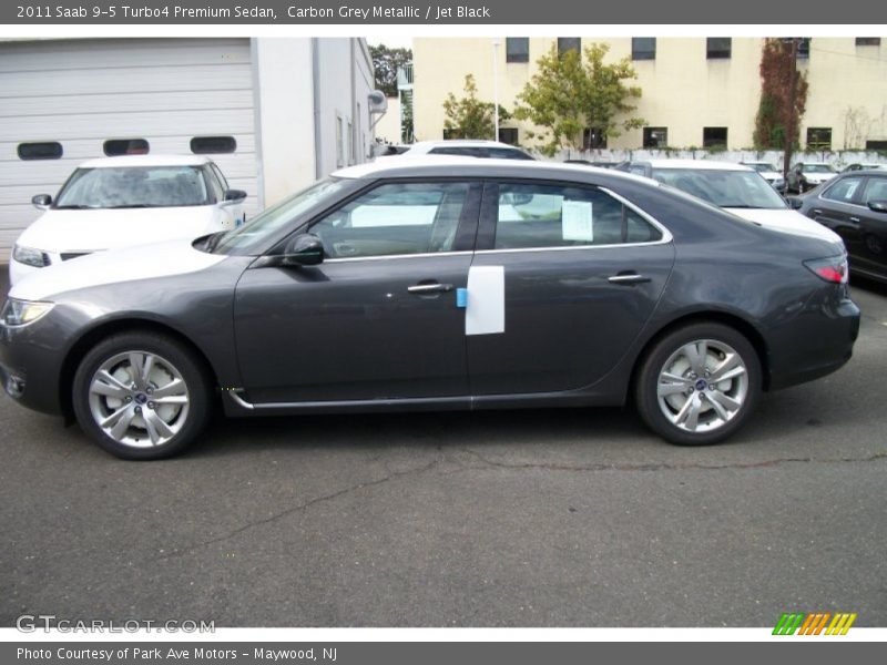 Carbon Grey Metallic / Jet Black 2011 Saab 9-5 Turbo4 Premium Sedan
