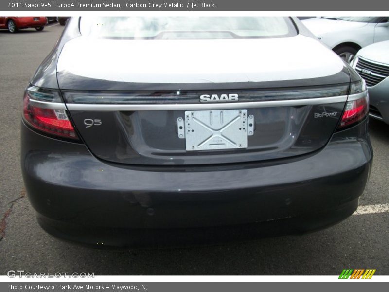 Carbon Grey Metallic / Jet Black 2011 Saab 9-5 Turbo4 Premium Sedan