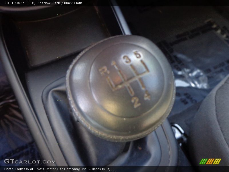 Shadow Black / Black Cloth 2011 Kia Soul 1.6