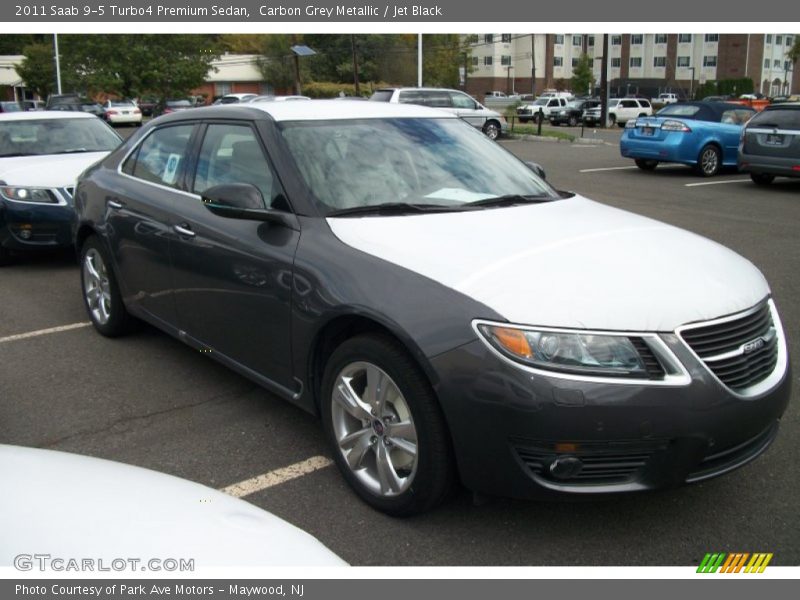 Carbon Grey Metallic / Jet Black 2011 Saab 9-5 Turbo4 Premium Sedan