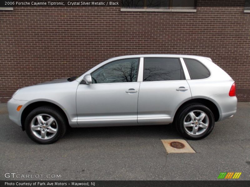 Crystal Silver Metallic / Black 2006 Porsche Cayenne Tiptronic