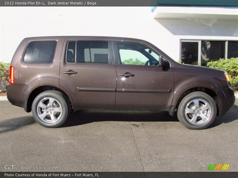  2013 Pilot EX-L Dark Amber Metallic