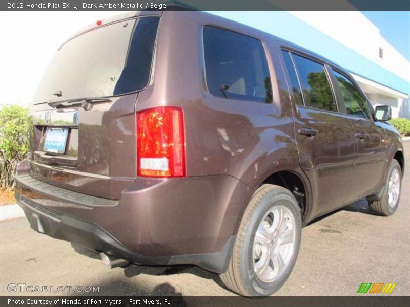  2013 Pilot EX-L Dark Amber Metallic