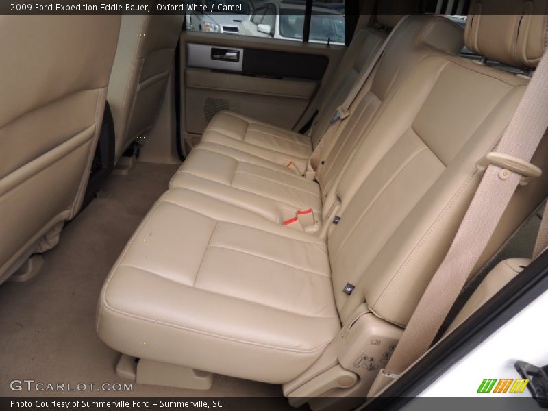 Oxford White / Camel 2009 Ford Expedition Eddie Bauer