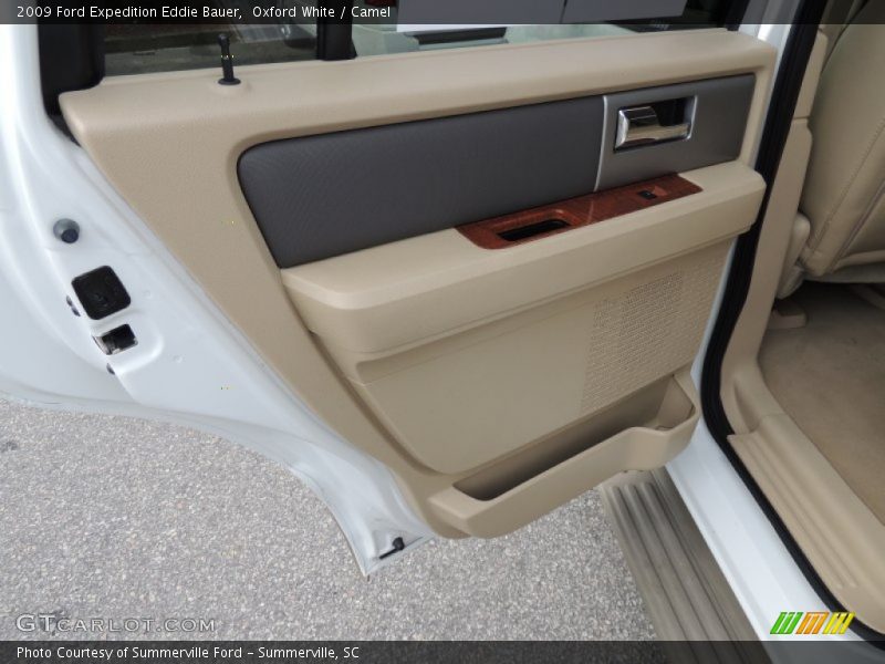 Oxford White / Camel 2009 Ford Expedition Eddie Bauer