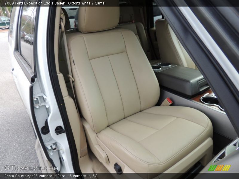 Oxford White / Camel 2009 Ford Expedition Eddie Bauer