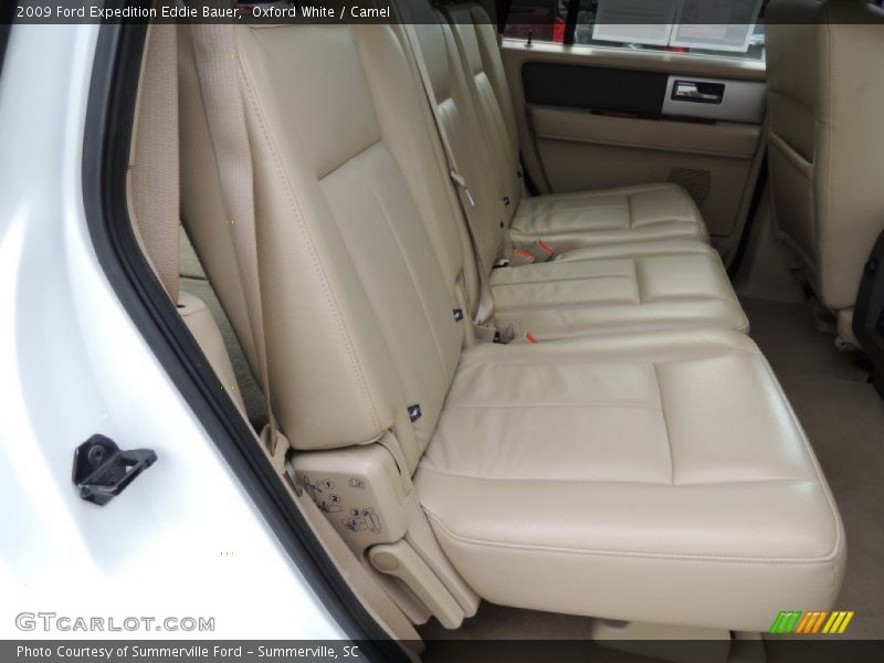 Oxford White / Camel 2009 Ford Expedition Eddie Bauer
