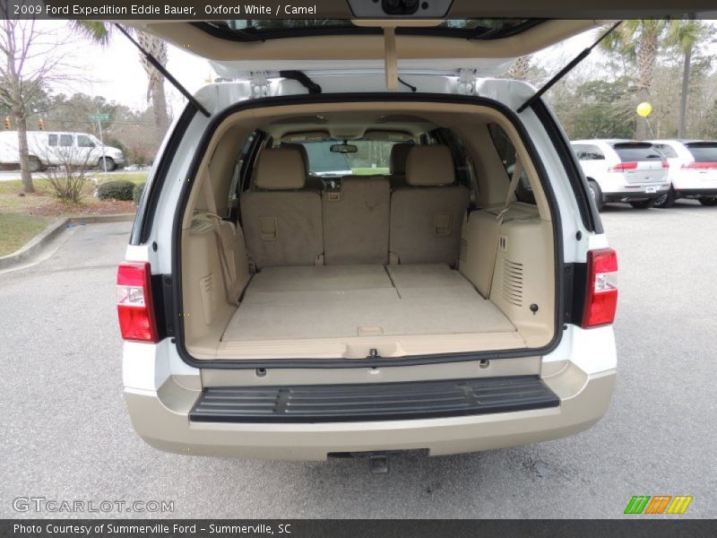 Oxford White / Camel 2009 Ford Expedition Eddie Bauer