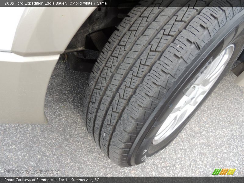 Oxford White / Camel 2009 Ford Expedition Eddie Bauer