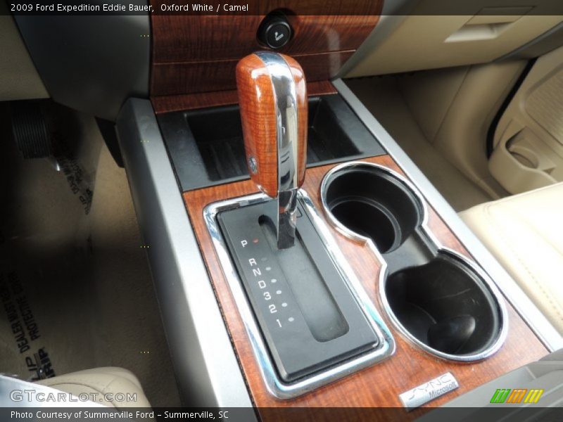Oxford White / Camel 2009 Ford Expedition Eddie Bauer