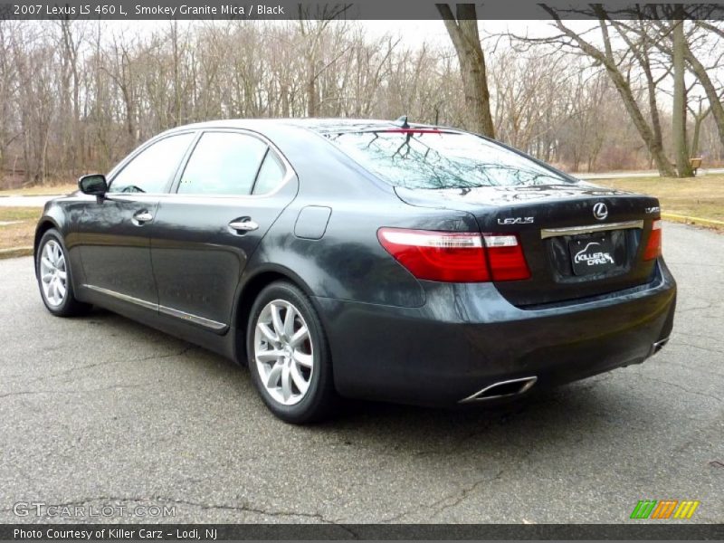 Smokey Granite Mica / Black 2007 Lexus LS 460 L