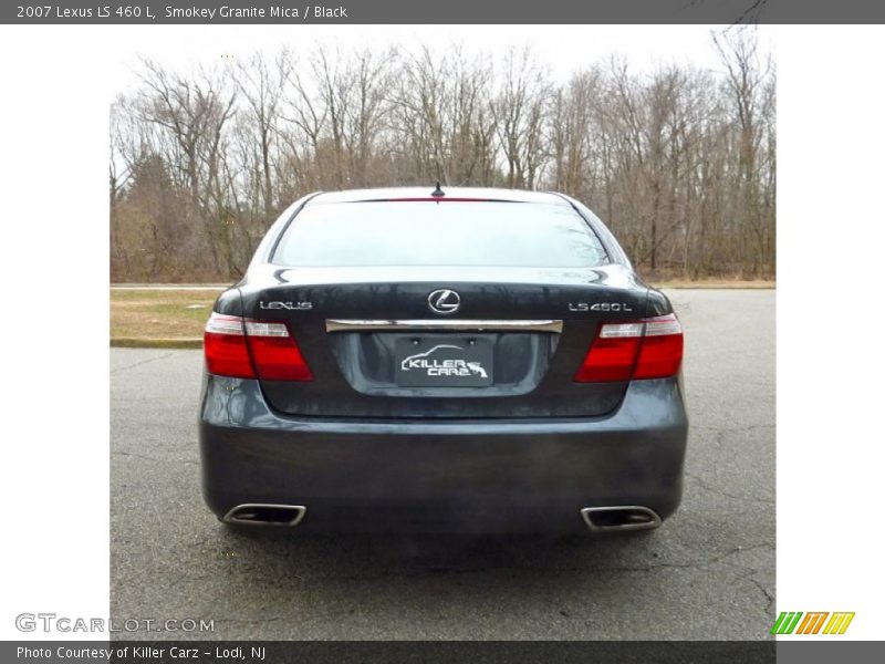 Smokey Granite Mica / Black 2007 Lexus LS 460 L