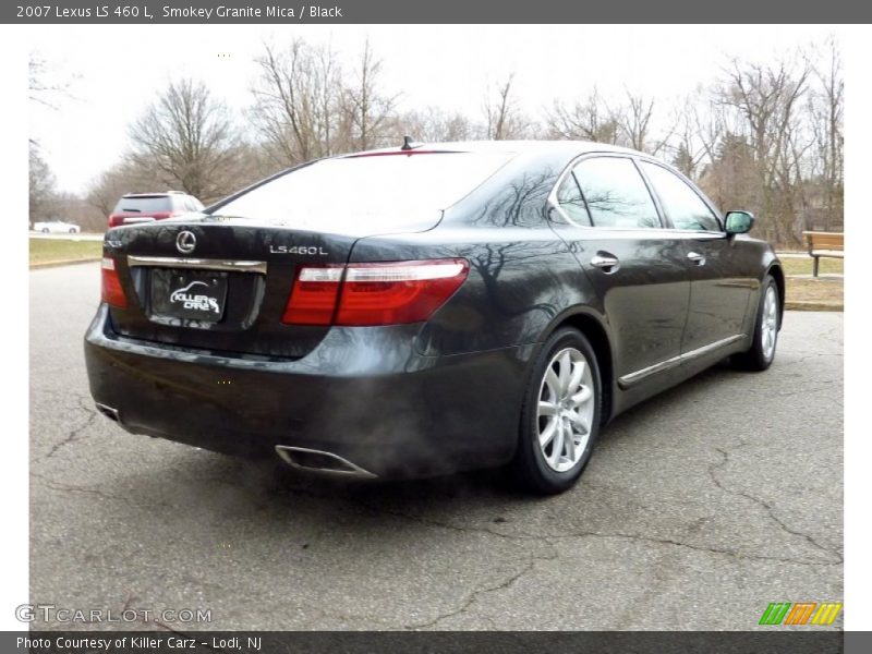 Smokey Granite Mica / Black 2007 Lexus LS 460 L