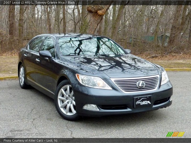 Smokey Granite Mica / Black 2007 Lexus LS 460 L