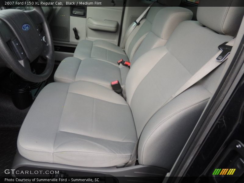 Front Seat of 2007 F150 XL Regular Cab