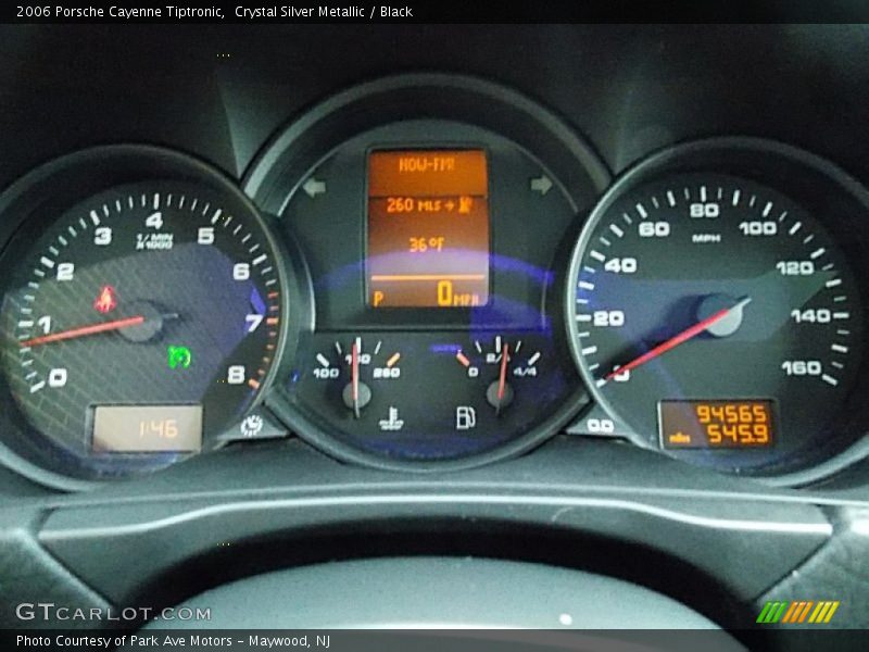 Crystal Silver Metallic / Black 2006 Porsche Cayenne Tiptronic