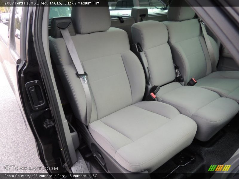 Front Seat of 2007 F150 XL Regular Cab