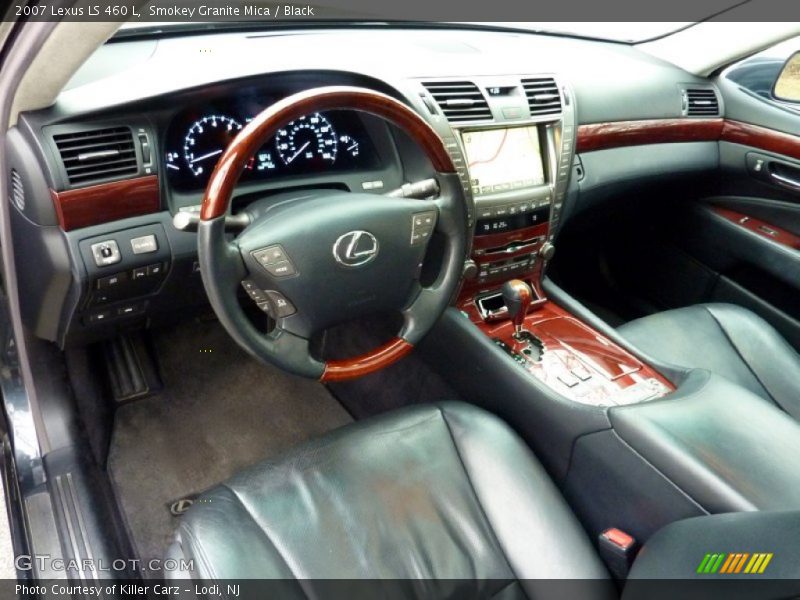 Black Interior - 2007 LS 460 L 
