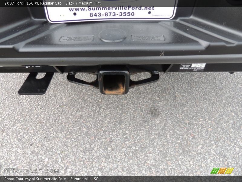 Black / Medium Flint 2007 Ford F150 XL Regular Cab