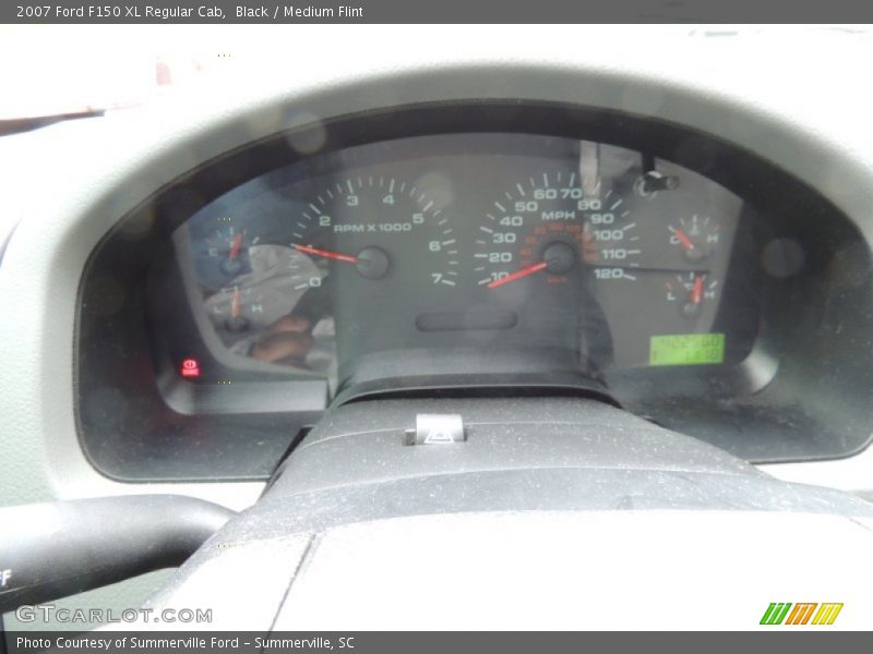 Black / Medium Flint 2007 Ford F150 XL Regular Cab