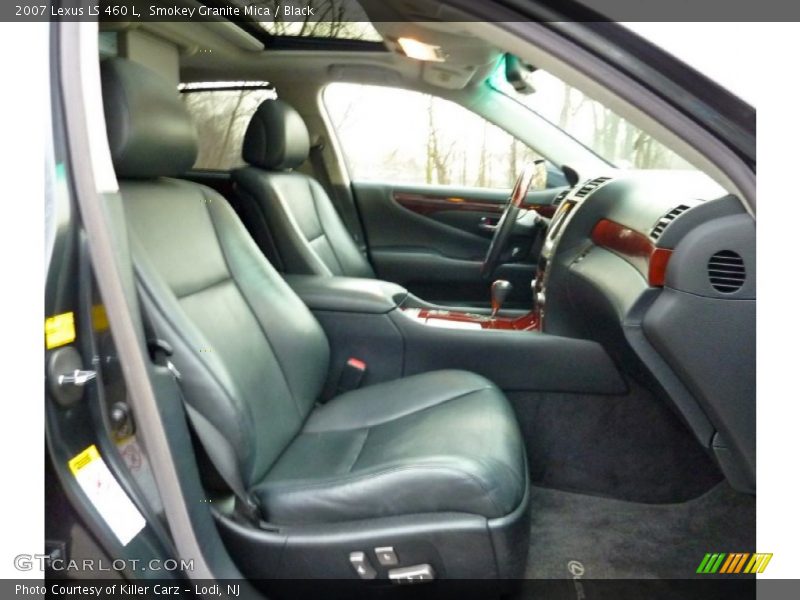 Smokey Granite Mica / Black 2007 Lexus LS 460 L