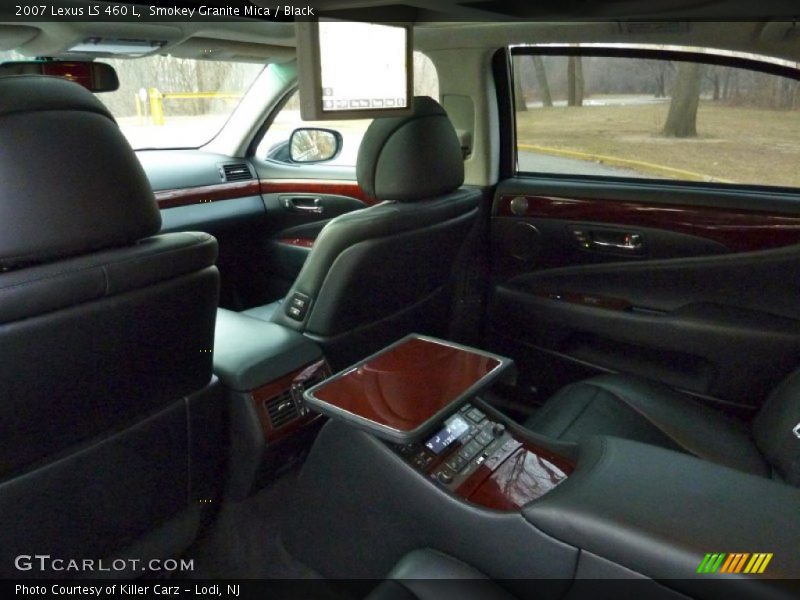 Smokey Granite Mica / Black 2007 Lexus LS 460 L
