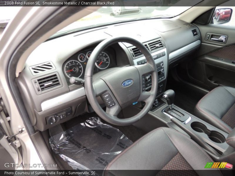 Charcoal Black/Red Interior - 2008 Fusion SE 