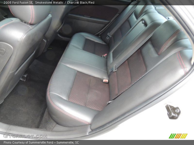Rear Seat of 2008 Fusion SE