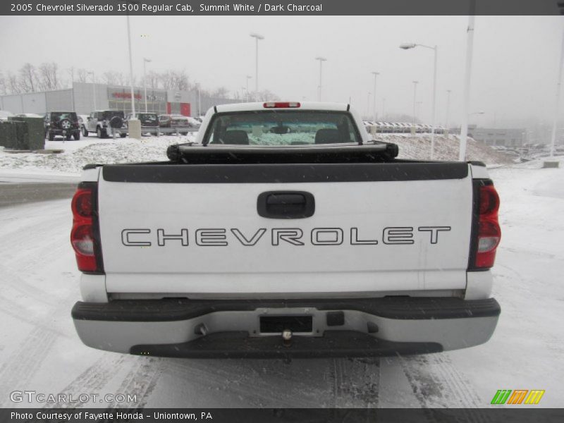 Summit White / Dark Charcoal 2005 Chevrolet Silverado 1500 Regular Cab