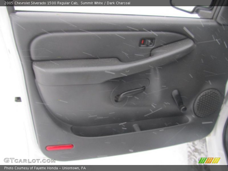 Summit White / Dark Charcoal 2005 Chevrolet Silverado 1500 Regular Cab