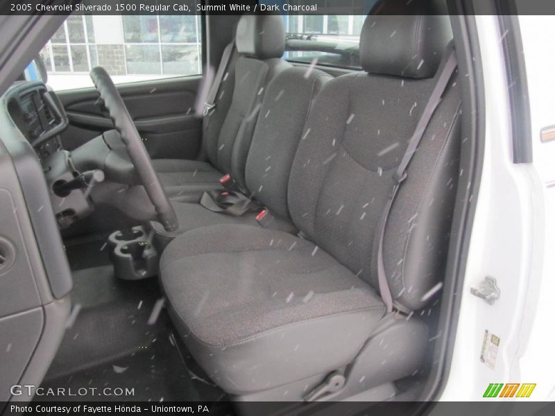 Summit White / Dark Charcoal 2005 Chevrolet Silverado 1500 Regular Cab