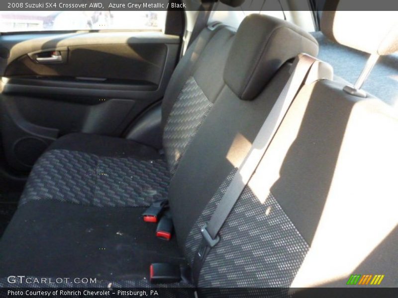 Azure Grey Metallic / Black 2008 Suzuki SX4 Crossover AWD