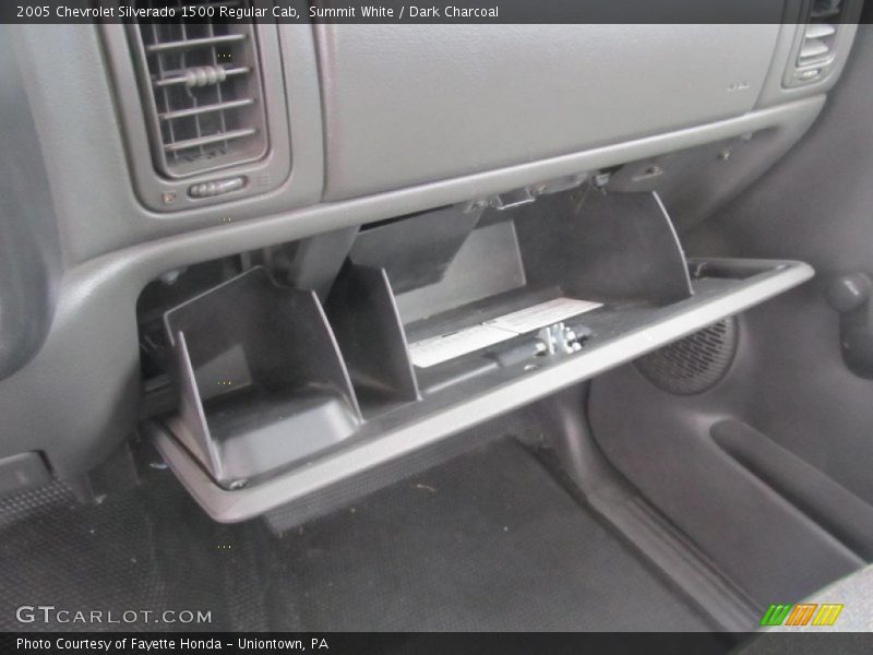 Summit White / Dark Charcoal 2005 Chevrolet Silverado 1500 Regular Cab