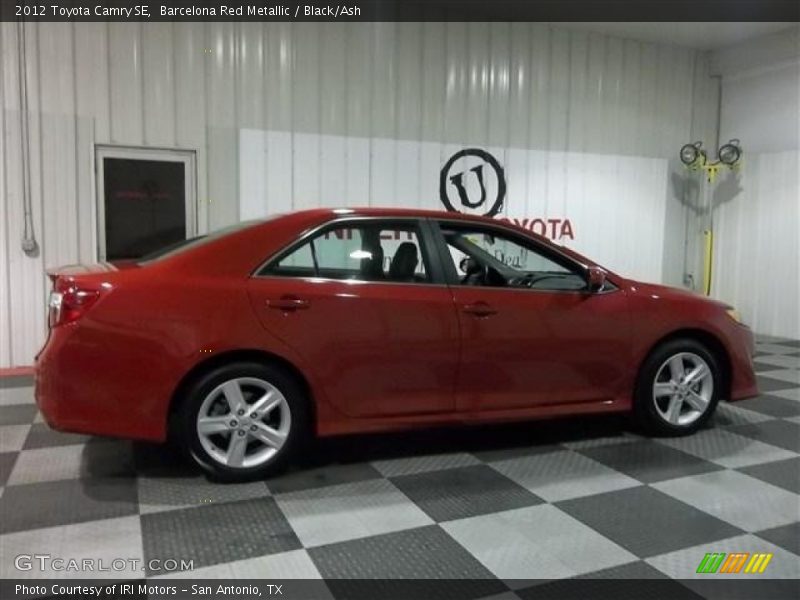 Barcelona Red Metallic / Black/Ash 2012 Toyota Camry SE