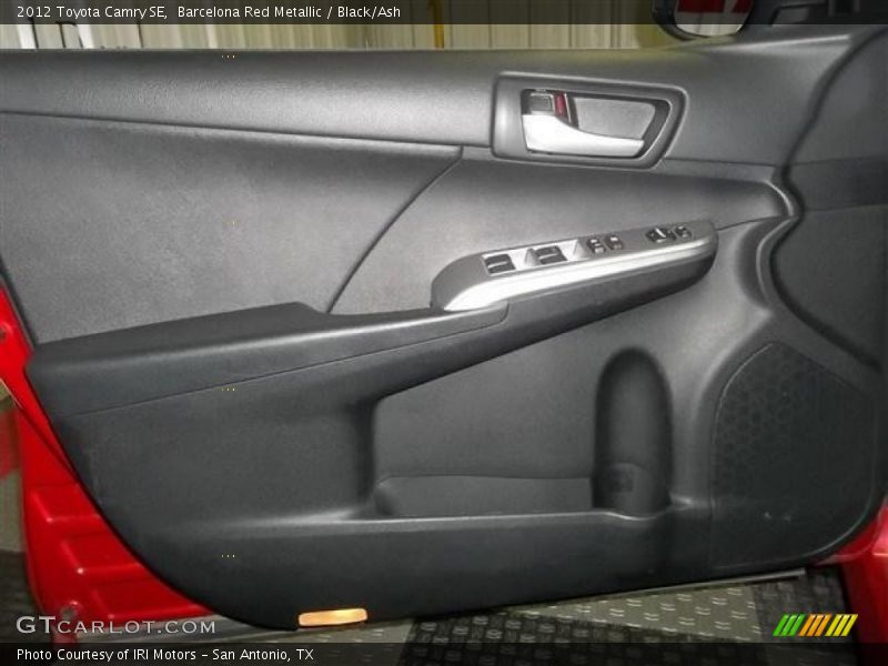 Barcelona Red Metallic / Black/Ash 2012 Toyota Camry SE
