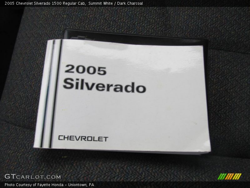Summit White / Dark Charcoal 2005 Chevrolet Silverado 1500 Regular Cab