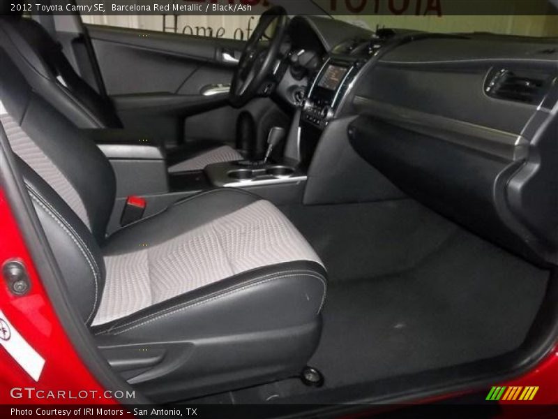 Barcelona Red Metallic / Black/Ash 2012 Toyota Camry SE