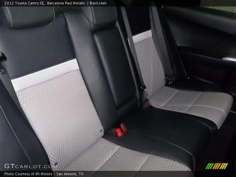 Barcelona Red Metallic / Black/Ash 2012 Toyota Camry SE