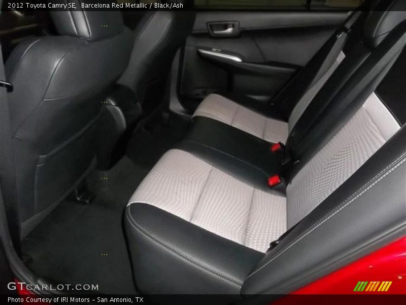 Barcelona Red Metallic / Black/Ash 2012 Toyota Camry SE