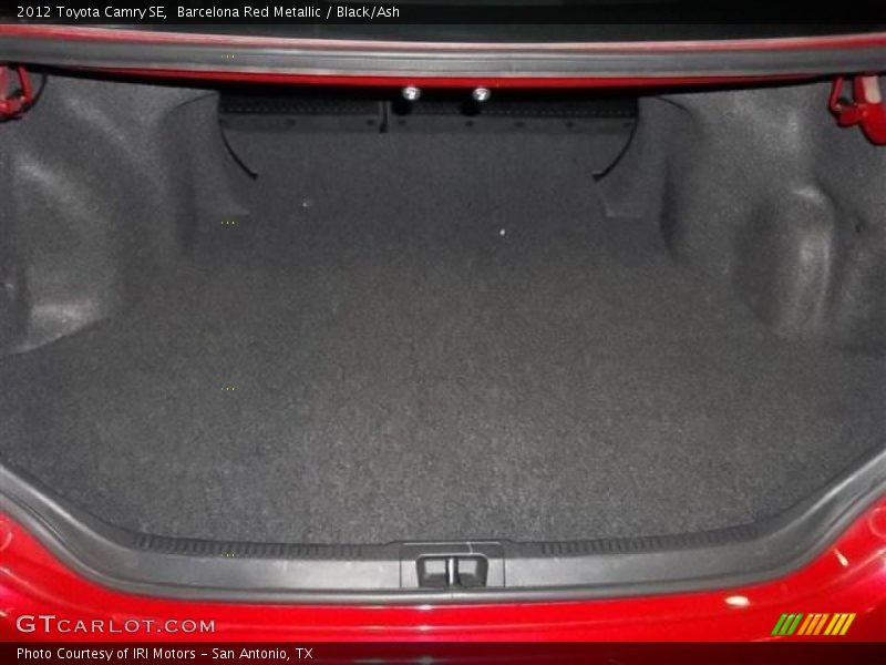 Barcelona Red Metallic / Black/Ash 2012 Toyota Camry SE
