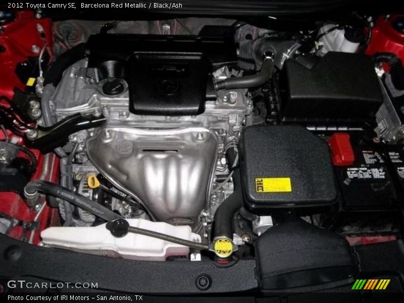 Barcelona Red Metallic / Black/Ash 2012 Toyota Camry SE