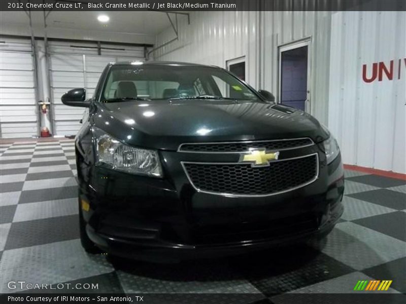 Black Granite Metallic / Jet Black/Medium Titanium 2012 Chevrolet Cruze LT