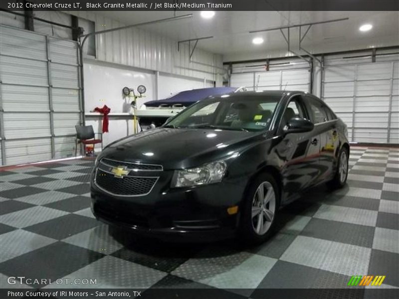 Black Granite Metallic / Jet Black/Medium Titanium 2012 Chevrolet Cruze LT