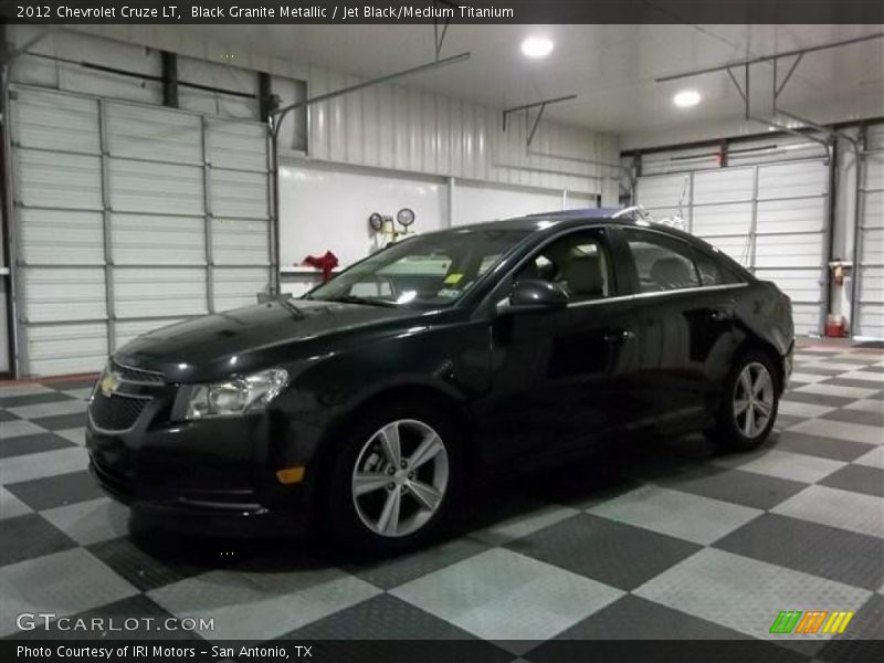 Black Granite Metallic / Jet Black/Medium Titanium 2012 Chevrolet Cruze LT