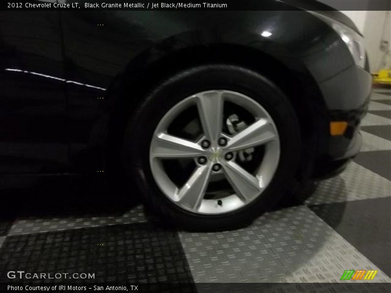 Black Granite Metallic / Jet Black/Medium Titanium 2012 Chevrolet Cruze LT