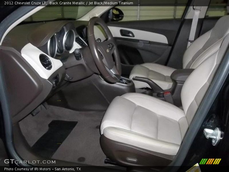 Black Granite Metallic / Jet Black/Medium Titanium 2012 Chevrolet Cruze LT
