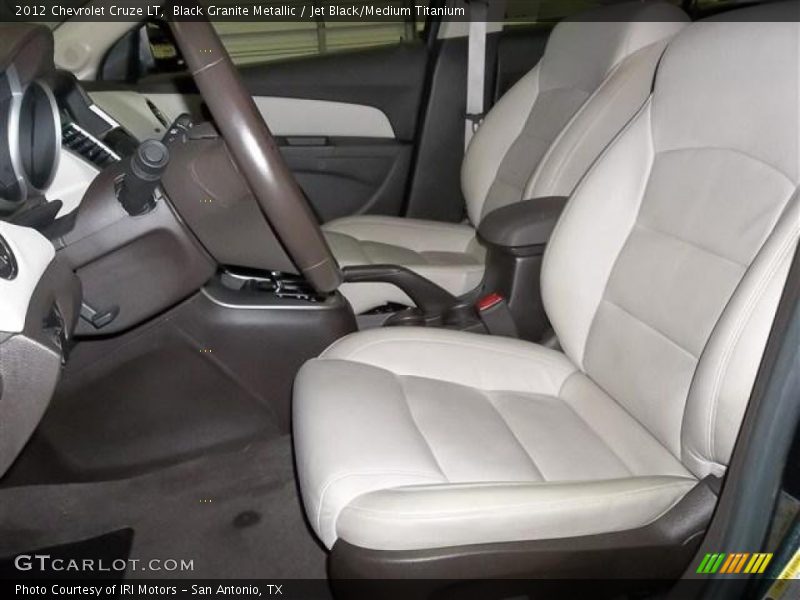 Black Granite Metallic / Jet Black/Medium Titanium 2012 Chevrolet Cruze LT